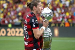 Felipe Luiz ex-tecnico do Flamengo 