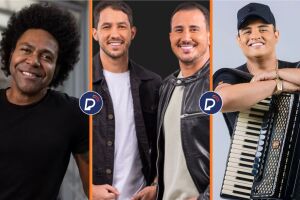 Thales Roberto, Tarc&iacute;sio do Acordeon e Iguinho e Lulinha.