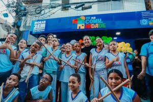 Governadora Raquel Lyra na Comunidade do Bode, no Recife.