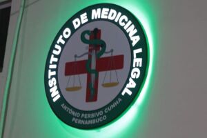 Fachada do IML, no Recife.