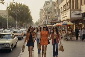 Mulheres antes da revolu&ccedil;&atilde;o Isl&acirc;mica.