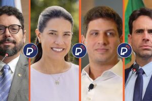 Ivan Moraes, Raquel Lyra, Jo&atilde;o Campos e Eduardo Moura