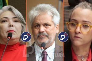 Liana Cirne, Osmar Ricardo e Kari Santos.