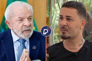 Lula e Carlinhos Maia.