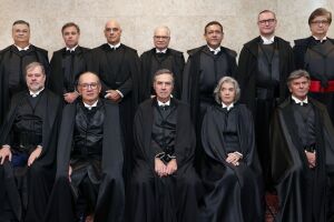 Composi&ccedil;&atilde;o do Supremo Tribunal Federal (STF).