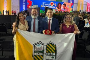 Selo Ouro do Compromisso Nacional Crian&ccedil;a Alfabetizada. 