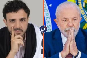 Renan Santos e Presidente Lula