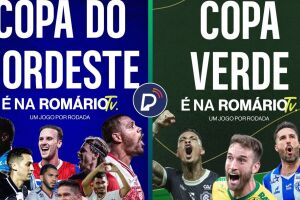 Rom&aacute;rio TV vai transmitir um jogo por rodada do Nordest&atilde;o e Copa Verde.