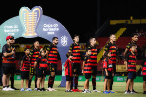 Sport em campo pela Copa do Nordeste.