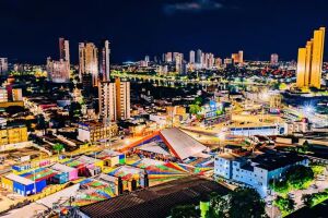 Campina Grande iluminada no m&ecirc;s de S&atilde;o Jo&atilde;o 