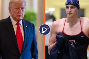 Trump e nadadora trans 