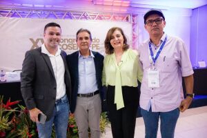 Prefeito Carlos Santana destaca compromisso de Ipojuca com o SUS no congresso estadual de sa&uacute;de.