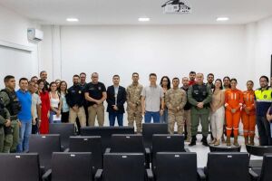 Prefeito de Toritama S&eacute;rgio Colin em reuni&atilde;o para definir as diretrizes de seguran&ccedil;a do Festival do Jeans (FJT) 2026.