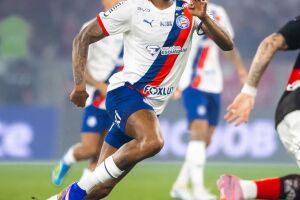 Jean Lucas &eacute; um dos destaques do Bahia.