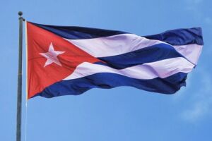 Bandeira de Cuba.