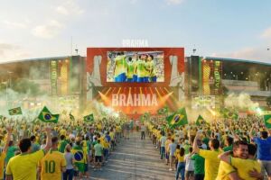 AMBEV ter&aacute; Arena para transmiss&atilde;o de jogos do Brasil.