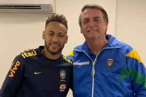 Neymar e Jair Bolsonaro
