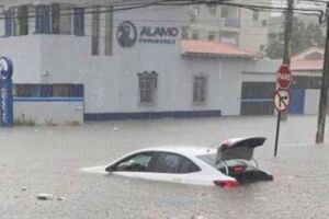 Inmet alerta para perigo de chuvas intensas na Para&iacute;ba.
