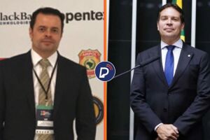 Delegado Marcelo Ivo e ex-deputado federal Alexandre Ramagem.