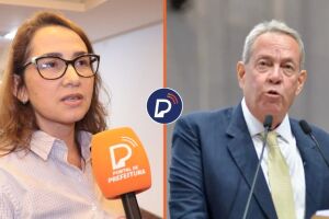 Deputados estaduais D&eacute;bora Almeida e &Aacute;lvaro Porto