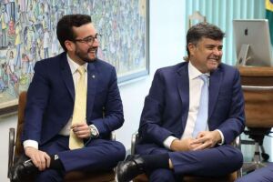 Deputados federais Lula e Eduardo da Fonte.