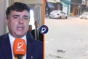 Eduardo da Fonte fala sobre alagamentos no Recife.