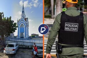 crime aconteceu em via p&uacute;blica e mobilizou equipes da Pol&iacute;cia Militar (PM). 