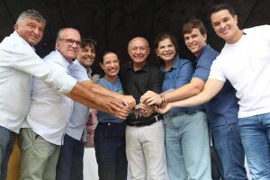 Governadora Raquel Lyra durante agenda em Santa Filomena.