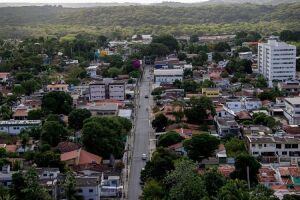 Imagem do alto de um bairro do Recife
