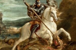 Imagem de S&atilde;o Jorge.