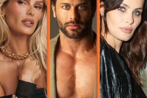 Yasmin Brunet, Jesus Luz e Isabeli Fontana.