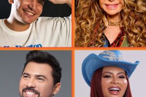 Jo&atilde;o Gomes, Elba Ramalho, Xand Avi&atilde;o e M&aacute;rcia Fellipe.