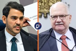 Jorge Messias e Edson Fachin.