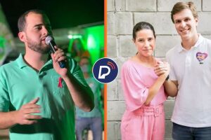 J&uacute;lio L&oacute;ssio Filho e Raquel Lyra.