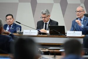 Mesa diretora da CPI do crime organizado