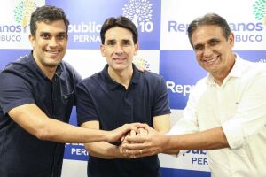 Miguel Ricardo, Silvio Costa Filho e Mario Ricardo