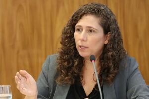 Ministra da Gest&atilde;o e da Inova&ccedil;&atilde;o em Servi&ccedil;os P&uacute;blicos, Esther Dweck.