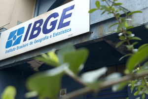 Faixada do pr&eacute;dio do IBGE