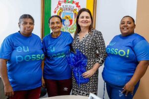 Prefeita de Igarassu Elcione Ramos.