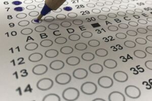 Prova de concurso p&uacute;blico.