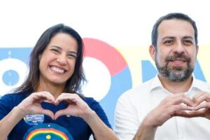 Governadora Raquel Lyra ao lado do Ministro Guilherme Boulos