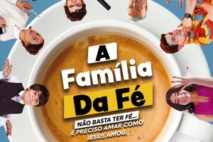 P&ocirc;ster oficial do filme: A Fam&iacute;lia da F&eacute;