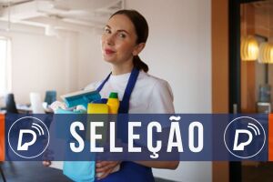 Sele&ccedil;&atilde;o para Auxiliar de Servi&ccedil;os Gerais. 