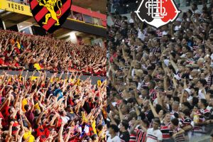 Sport e Santa Cruz esperam bons p&uacute;blicos em seus jogos do fim de semana.