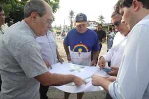 Prefeito Mano Medeiros assina ordem de servi&ccedil;o para obras em Barra de Jangada