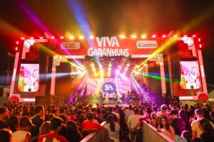 Palco principal do festival Viva Garanhuns