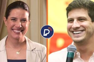 Governadora Raquel Lyra e ex-prefeito Jo&atilde;o Campos 