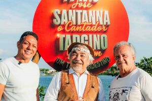 Da esquerda Targino, Santanna e Fl&aacute;vio Jos&eacute;.