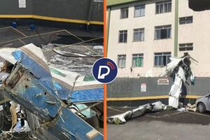 Apesar do impacto, n&atilde;o houve registro de v&iacute;timas no pr&eacute;dio atingido. A estrutura, que possui nove apartamentos, ser&aacute; avaliada pela Defesa Civil.