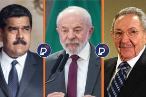 Presidente da Venezuela, Brasil e Cuba.
